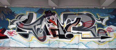 Graffiti Wall - Photo by kier - kid.r (2015)