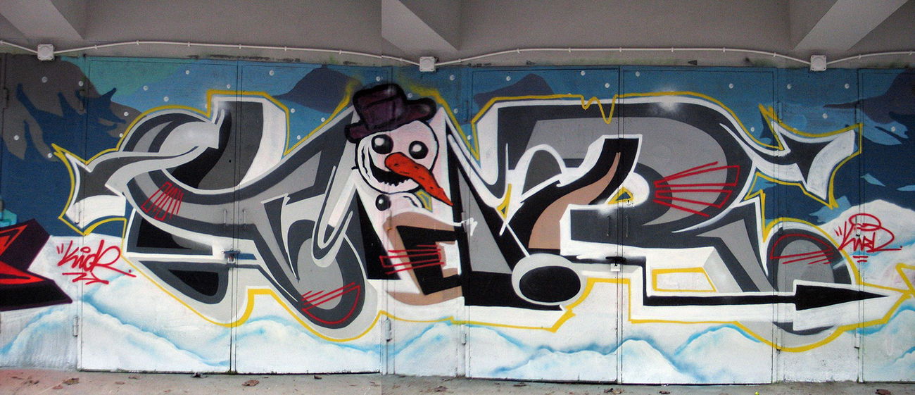 Graffiti Wall - Photo by kier - kid.r (2015)