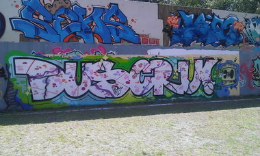 Graffiti Wall - Photo by kildthekid - Dus, Crew, Kild251 (2013)