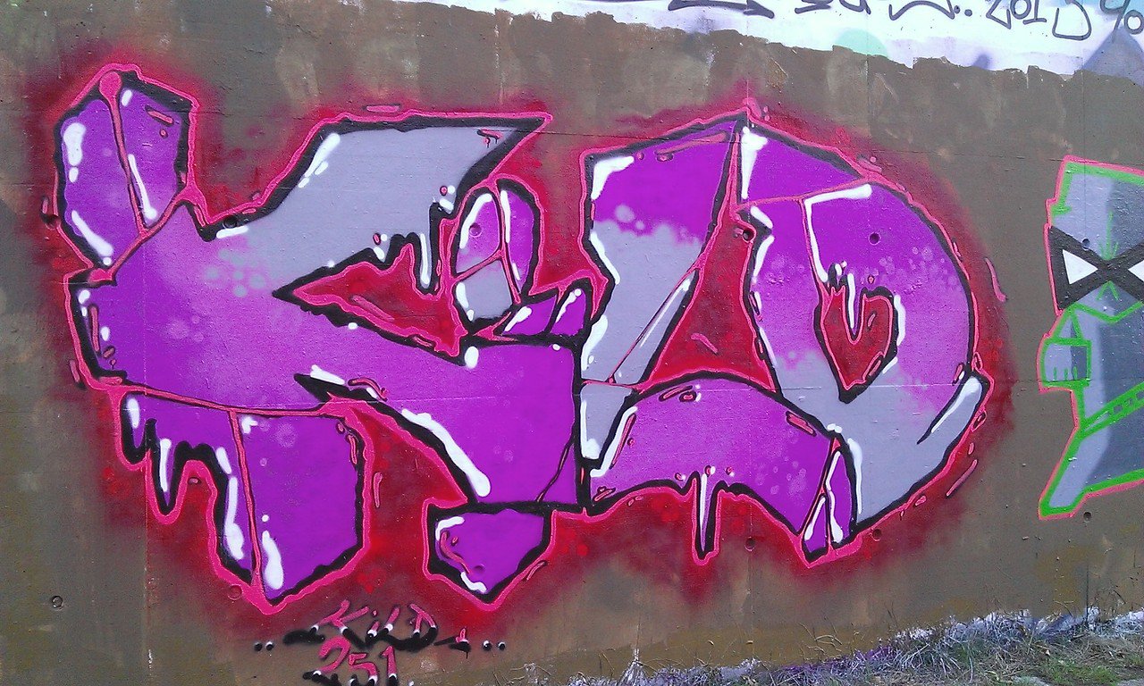 Graffiti Wall - Photo by kildthekid - Kild251, Hamburg, Neixone (2013)