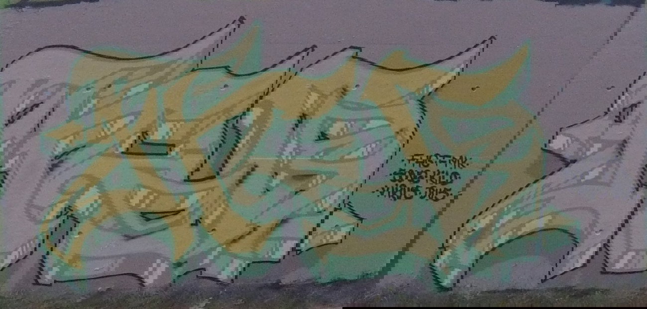 Graffiti Wall - Photo by kildthekid - FHG, Frog, Hunters (2014)