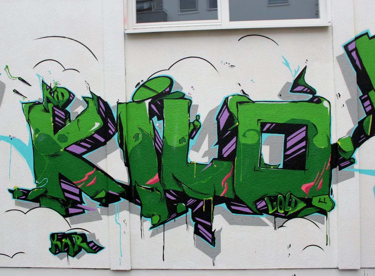 Graffiti Wall - Photo by kilogold