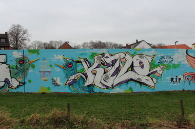 Graffiti Wall - Photo by kilogold