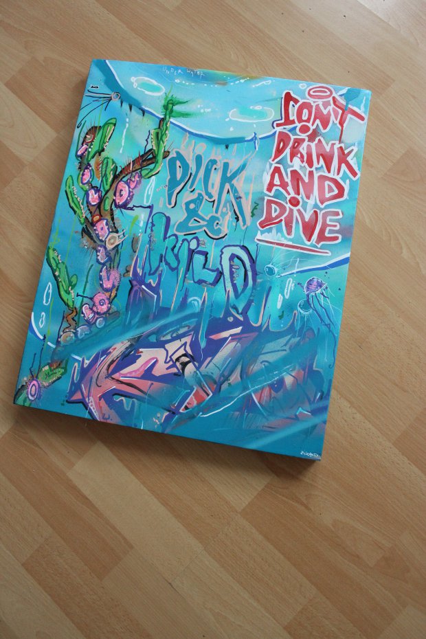 Graffiti Artwork - Photo by kilogold