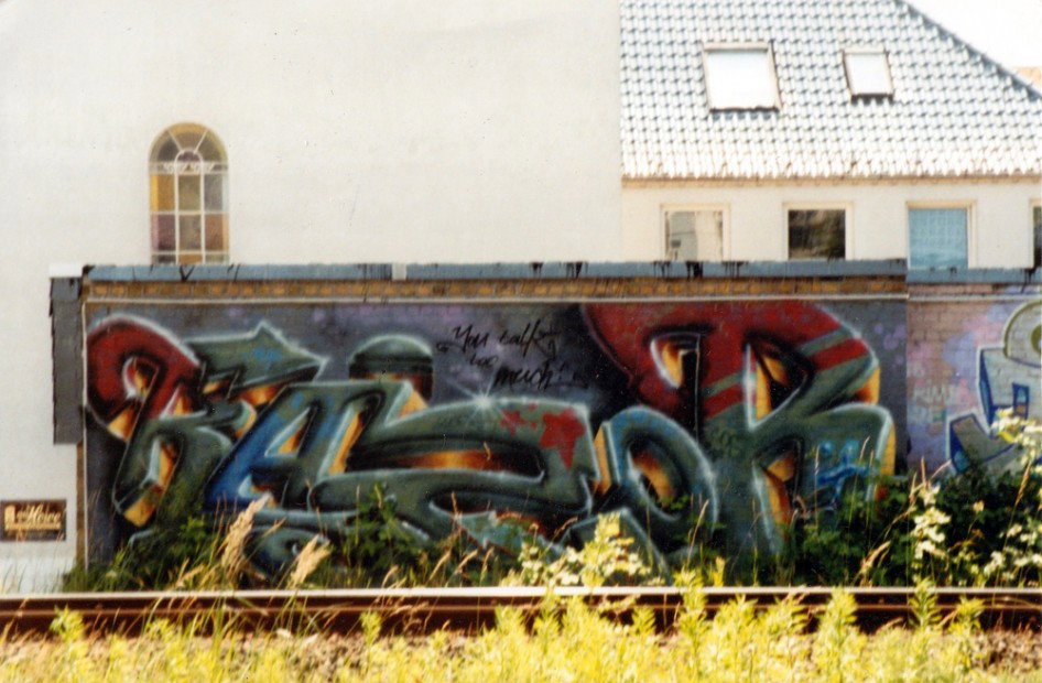Graffiti Wall - Photo by king - razor