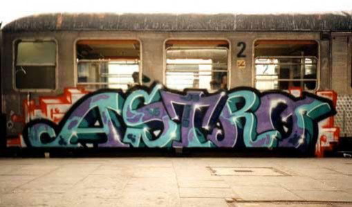 Graffiti Train - Photo by king - astro