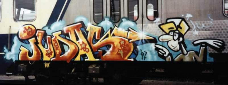 Graffiti Train - Photo by king - judas