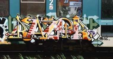 Graffiti Train - Photo by king - razor