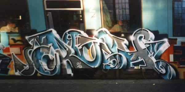 Graffiti Train - Photo by king - crush (1996)
