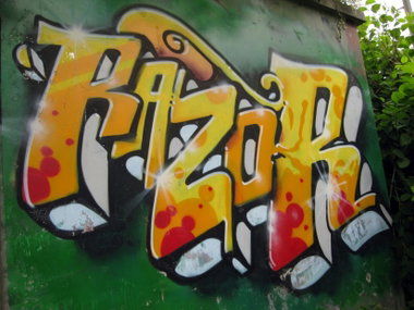 Graffiti Wall - Photo by king - razor