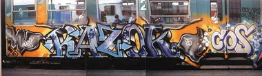 Graffiti Train - Photo by king - razor, wes