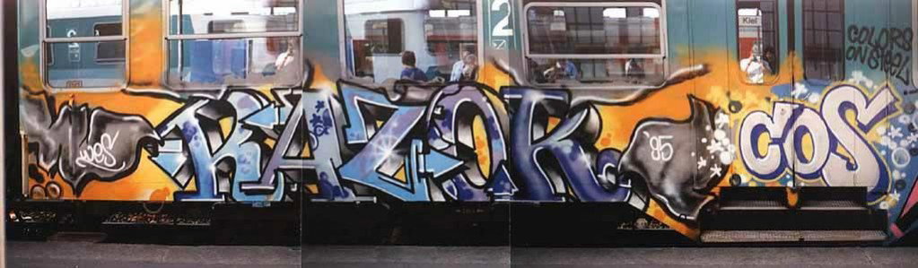 Graffiti Train - Photo by king - razor, wes