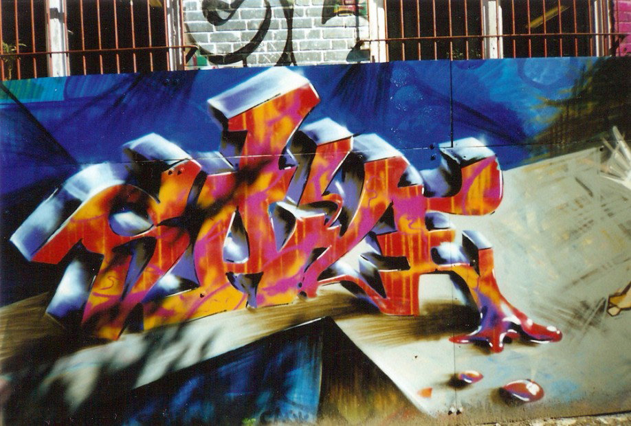 Graffiti Wall in Kiel - Photo by king - spile