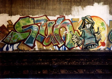 Graffiti Wall in München - Photo by king - sun