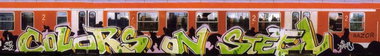 Graffiti Train - Photo by king - cos