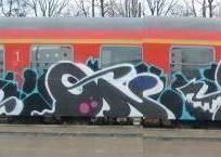 Graffiti Train - Photo by king - cos