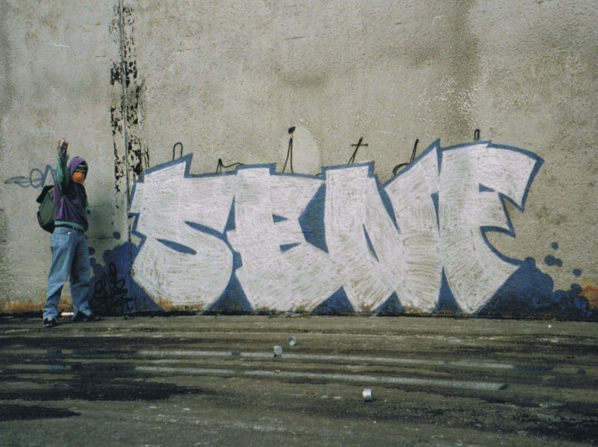 Graffiti Wall in Itzehoe - Photo by king - senf, alsen (1990)