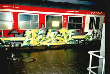 Graffiti Train - Photo by king - razor (2001)