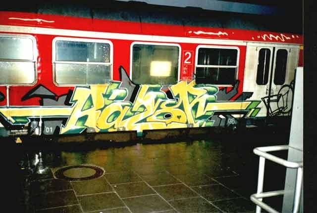 Graffiti Train - Photo by king - razor (2001)