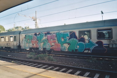 Graffiti Train - Photo by king - zaher, wca