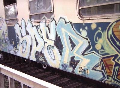 Graffiti Train - Photo by king - sper (2001)