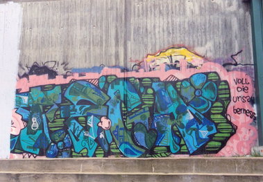 Graffiti Wall in Kiel - Photo by king - tega