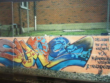 Graffiti Wall in Kiel - Photo by king - supe