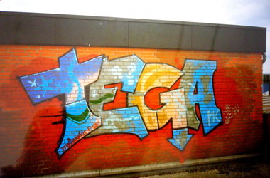 Graffiti Wall in Kiel - Photo by king - tega