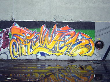 Graffiti Wall in Itzehoe - Photo by king - kewen