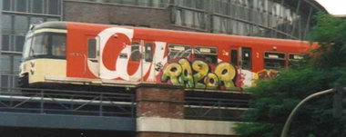 Graffiti Train - Photo by king - razor