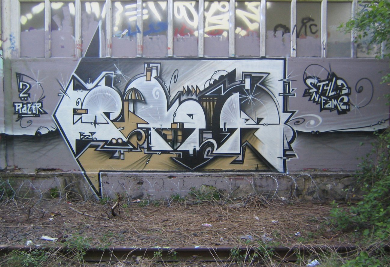 Graffiti Wall in Kiel - Photo by king - syter, cyter, b2p