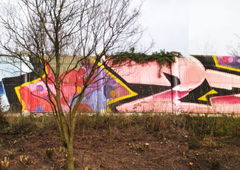 Graffiti Wall in Hamburg - Photo by king - bust, zztop