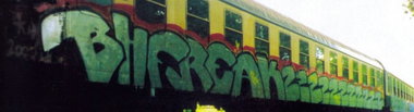 Graffiti Train - Photo by king - bhf