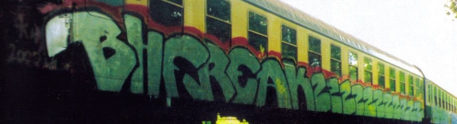 Graffiti Train - Photo by king - bhf