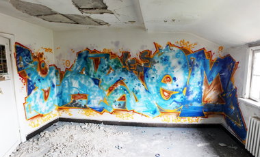Graffiti Wall in Kiel - Photo by king - yazem