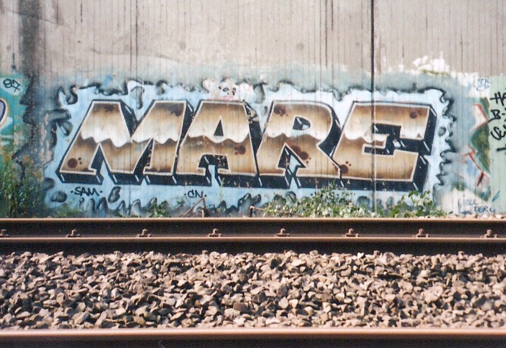 Graffiti Wall in Kiel - Photo by king - mare, cn