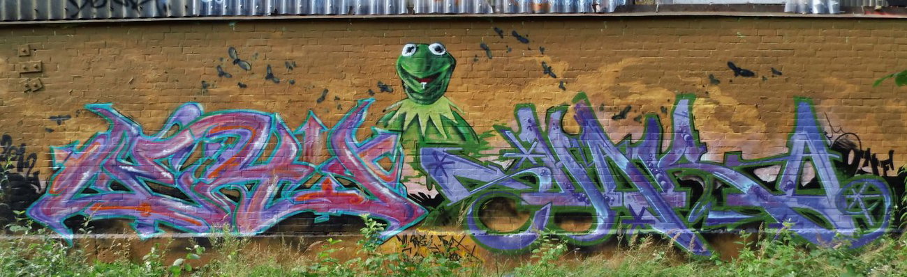 Graffiti Wall in Kiel - Photo by king - ceys, shaka