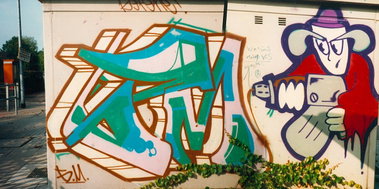 Graffiti Wall - Photo by king - gm