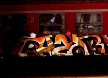Graffiti Train - Photo by king - razor