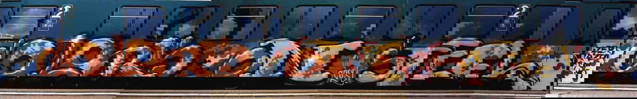 Graffiti Train - Photo by king - cos