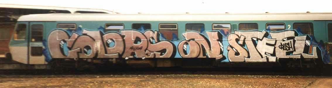 Graffiti Train - Photo by king - cos