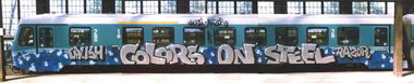Graffiti Train - Photo by king - cos
