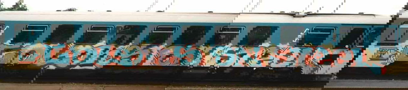 Graffiti Train - Photo by king - cos