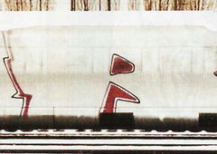 Graffiti Train in Berlin - Photo by king - mrn (2001)