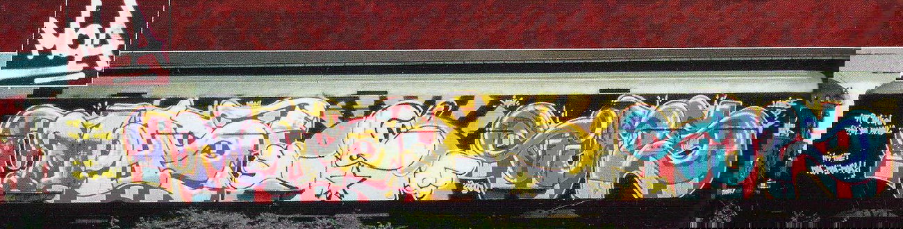 Graffiti Train - Photo by king - moa, moas (2000)