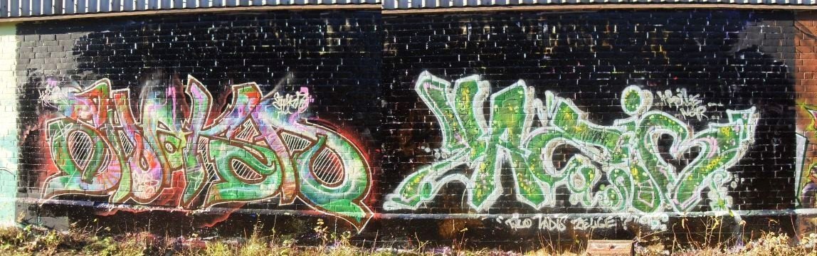 Graffiti Wall in Kiel - Photo by king - shaka, yazem