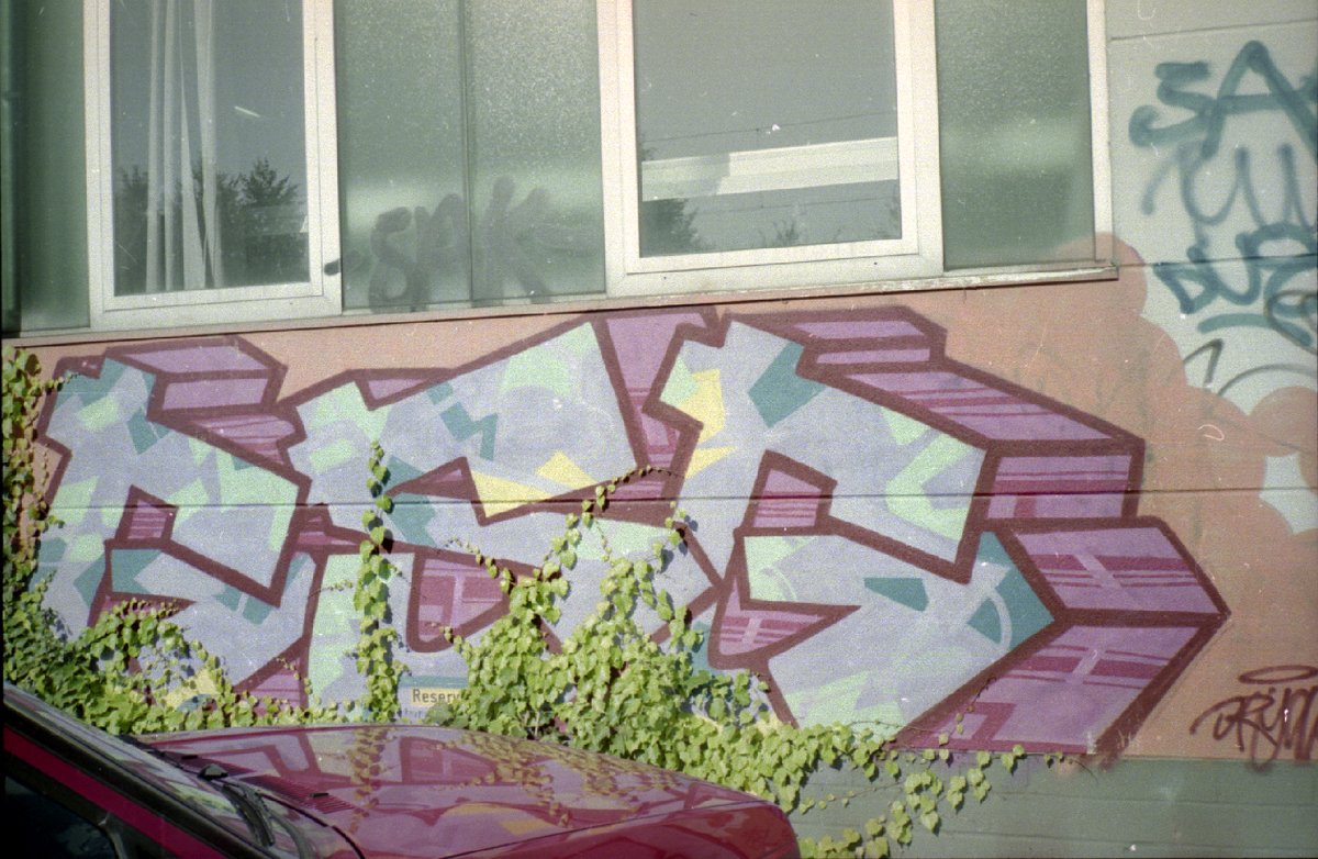 Graffiti Bombing - Photo by king - gsg, dry