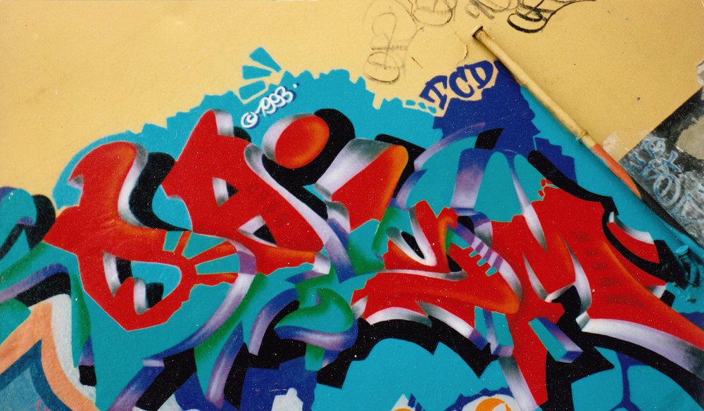 Graffiti Wall - Photo by king - daim, tcd