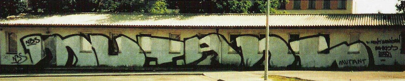 Graffiti Wall in Leipzig - Photo by king - mutant (2000)