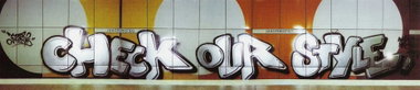 Graffiti Wall in Hamburg - Photo by king - check, our, style